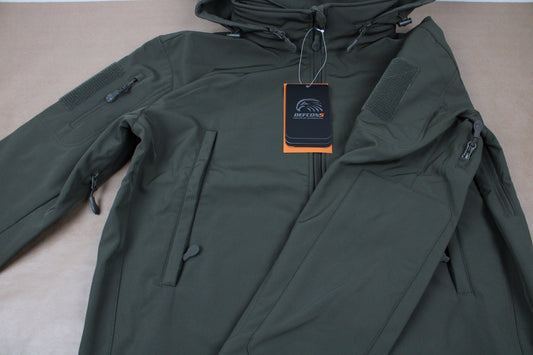 DEFCON 5 TACTICAL SOFTSHELL JACKET SIZE L (D5-3430)