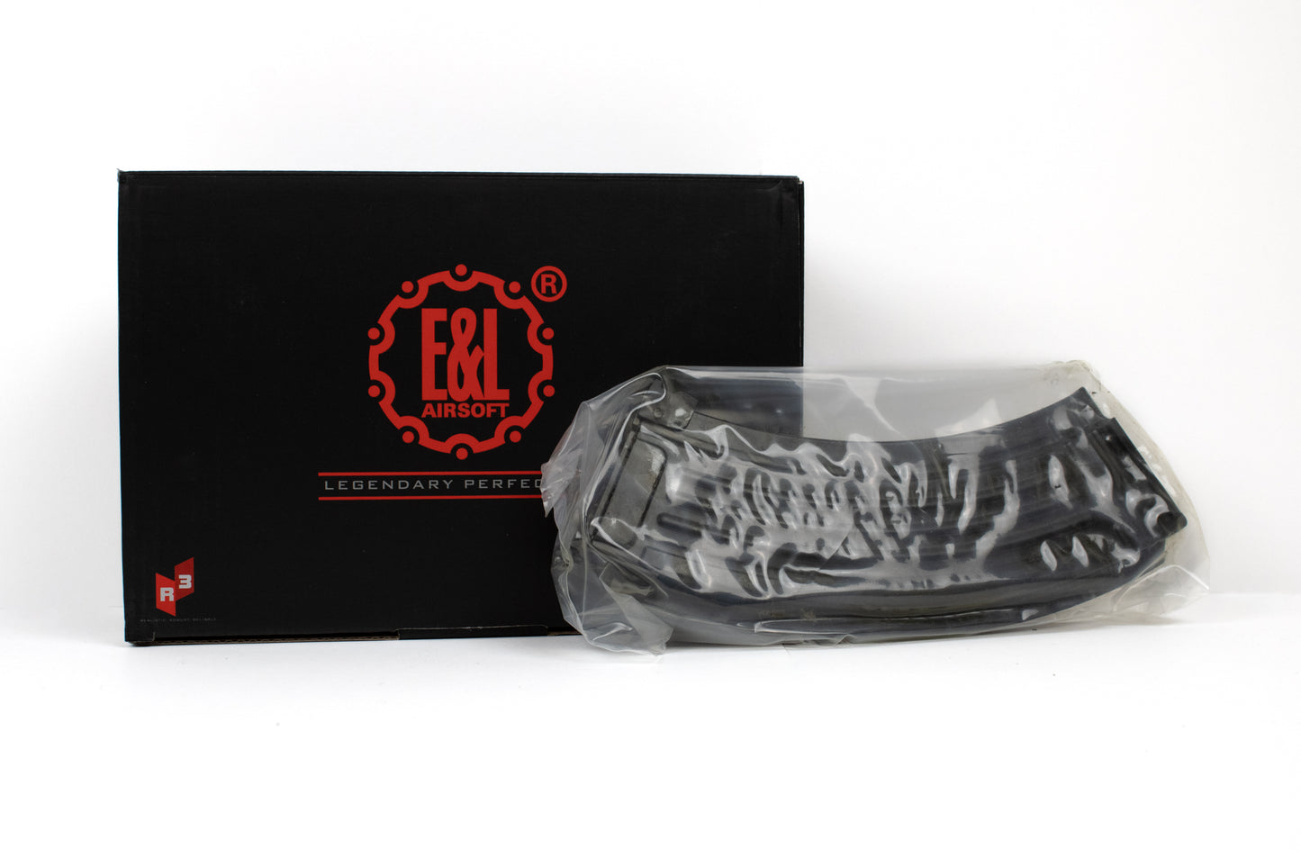 SET 5 CARICATORI E&L MONOFILARI IN METALLO DA 120 COLPI, NERO (E&L-47X5)