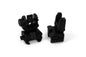ABS AND METAL FLIP-UP SIGHTS, CAA, BLACK (CAD-SIS-01-BK)