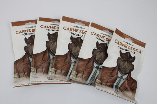 DRIED SMOKED WILD BOAR MEAT 40GR - Superior Jerky