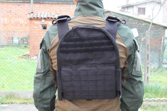 SPECNA ARMS TACTICAL VEST QR II PLATE CARRIER VEST BLACK (SPE-18-042476)