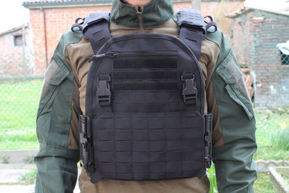 SPECNA ARMS TACTICAL VEST QR II PLATE CARRIER VEST BLACK (SPE-18-042476)
