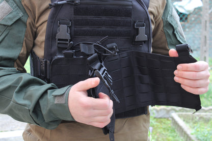 SPECNA ARMS TACTICAL VEST QR II PLATE CARRIER VEST BLACK (SPE-18-042476)