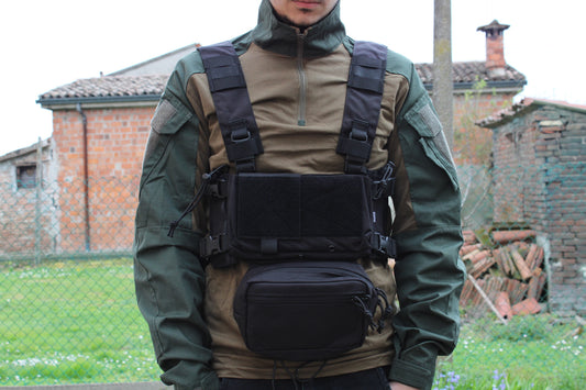 TACTICAL CHEST RIG TYPE MK3 SONYKS PRIMAL GEAR - BLACK (PRI-18-032004)